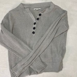 grey AE sweater